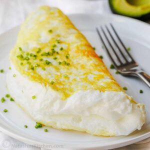 Fluffy Egg White Omelette (Soufflé Type)